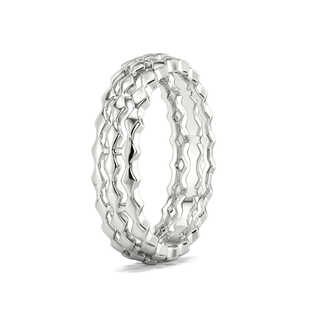 Fly High Silver Rings image