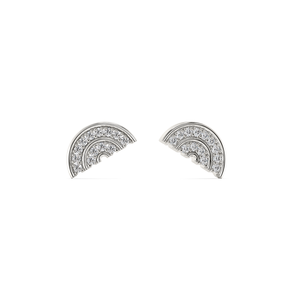 Elara Shine Silver Earrings