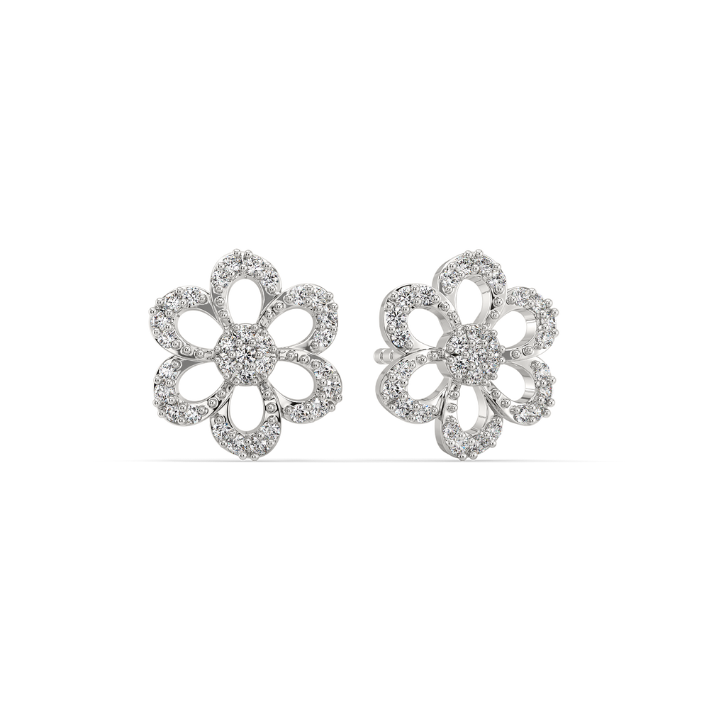 Nebula Whisper Silver Earrings