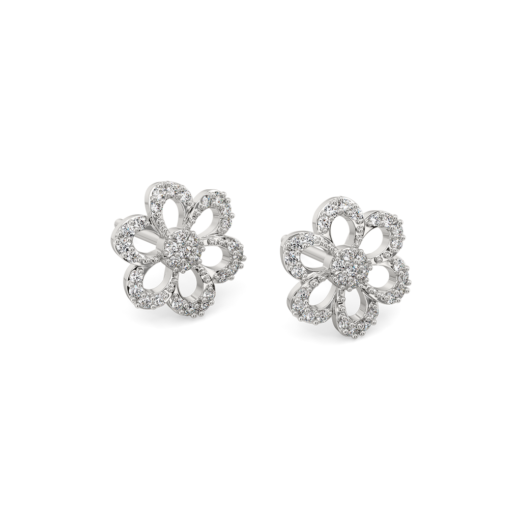 Nebula Whisper Silver Earrings