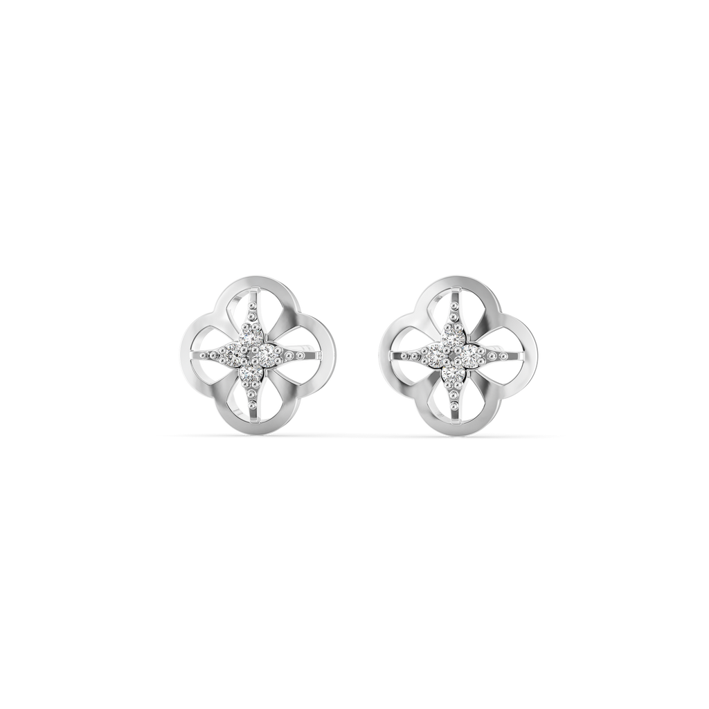 Opaline Dream Silver Earrings