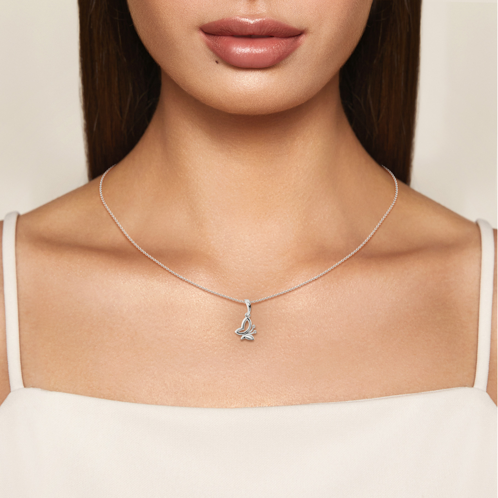 Charm of the Butterfly Silver Pendants