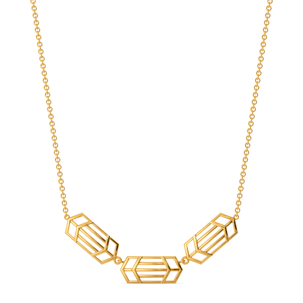 Everyday Stripes Gold Necklaces