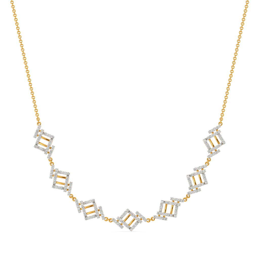 Stripes and Vibes Diamond Necklaces
