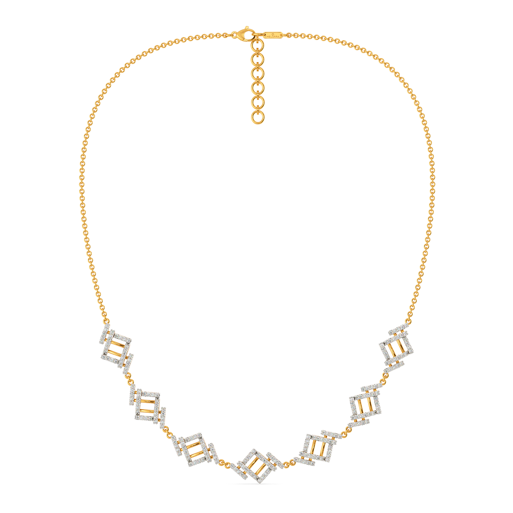 Stripes and Vibes Diamond Necklaces