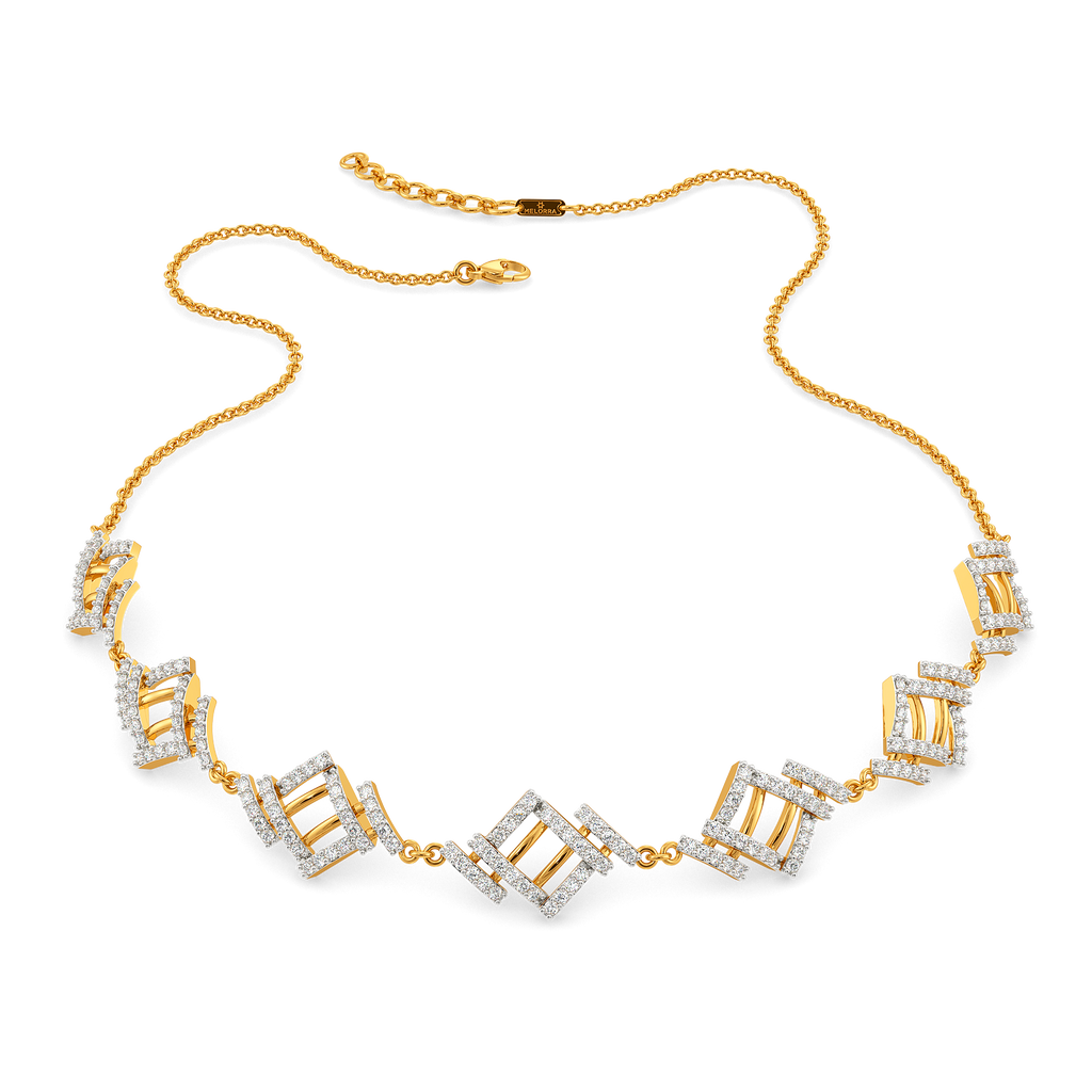 Stripes and Vibes Diamond Necklaces