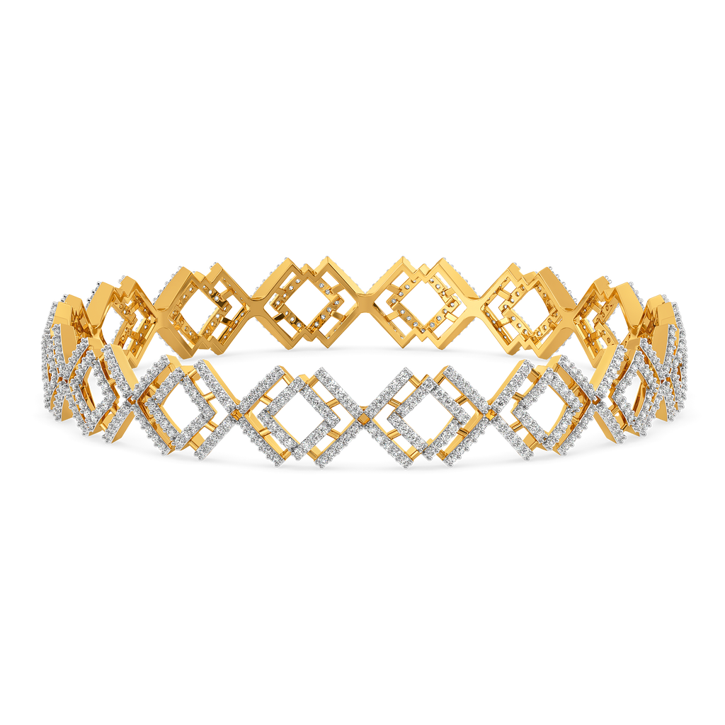 Stripes and Vibes Diamond Bangles