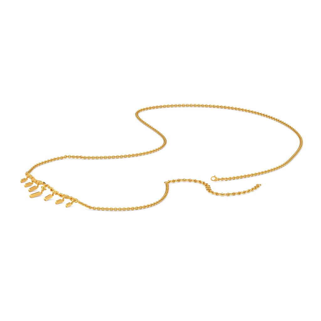 Scroll O Dante Gold Waist Chains