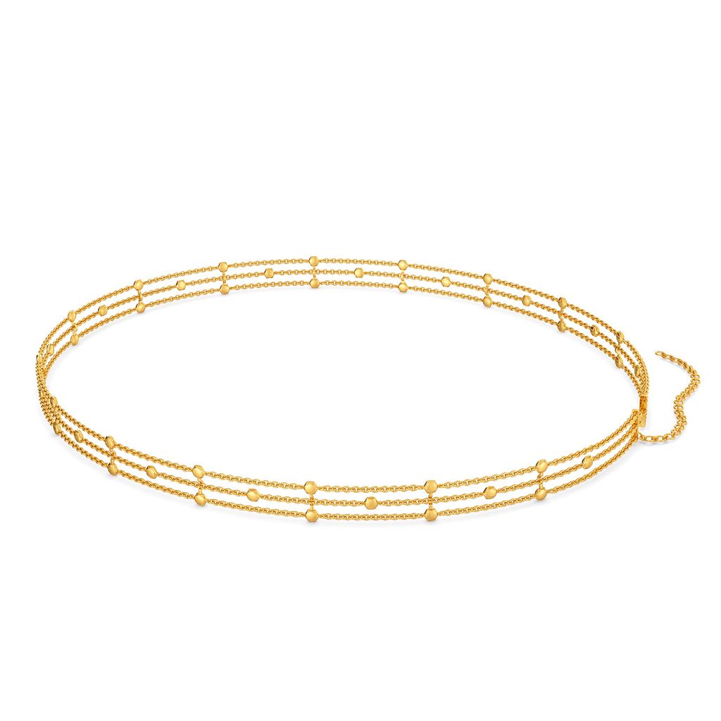 Flair O Femme Gold Waist Chains