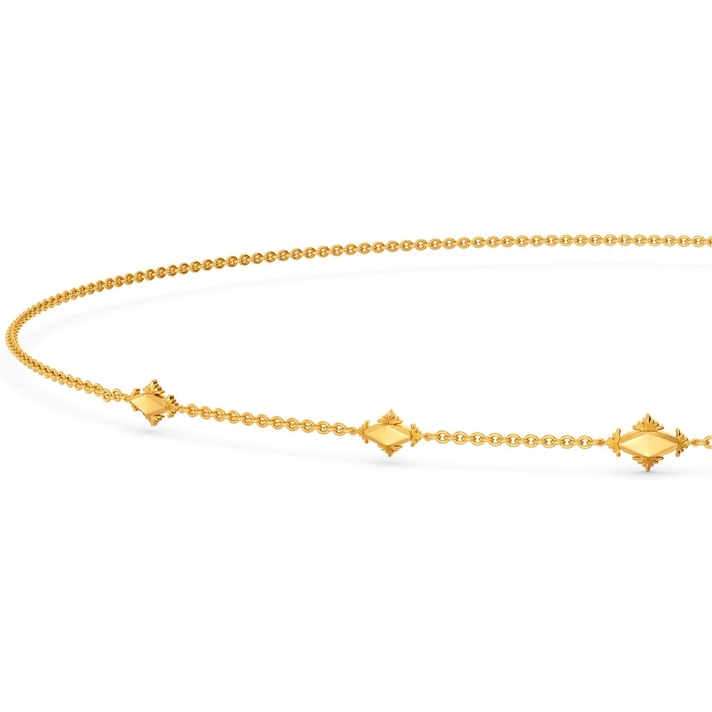 Edgy Delicacy Gold Waist Chains
