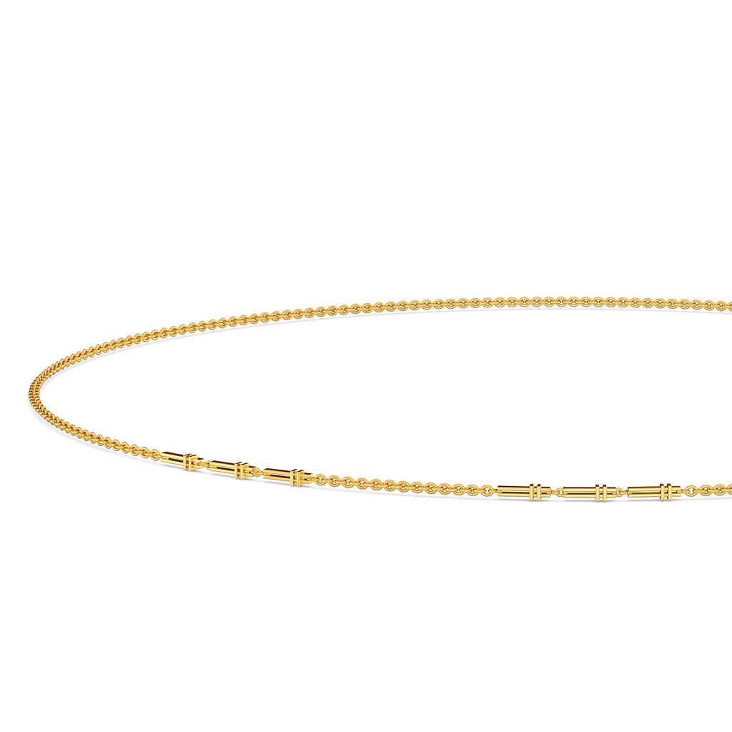 Chequer Charm Gold Waist Chains