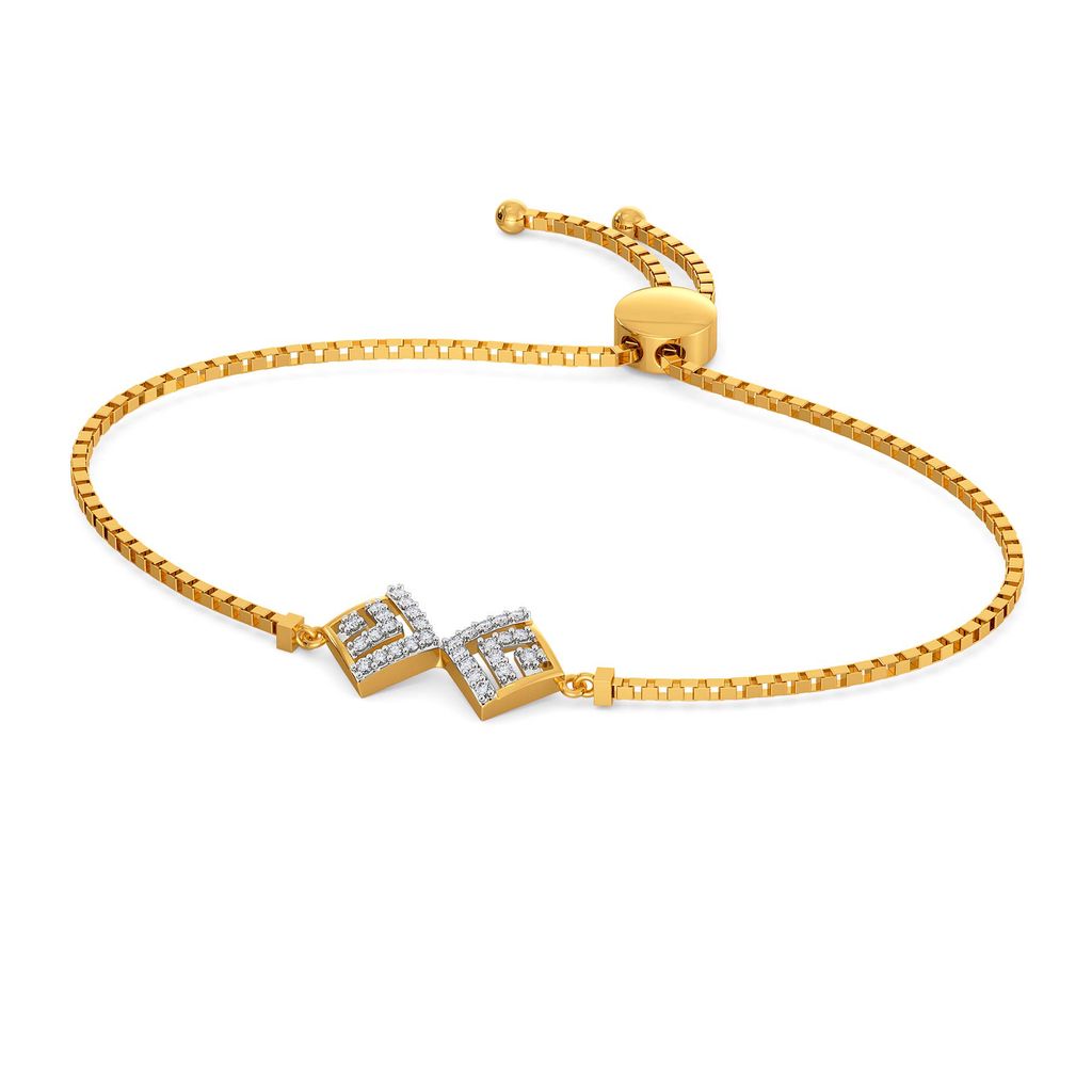 Rhomb Adorn Diamond Bracelets