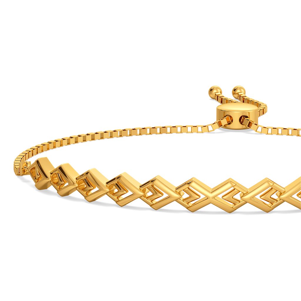 Casual Chords Gold Bracelets