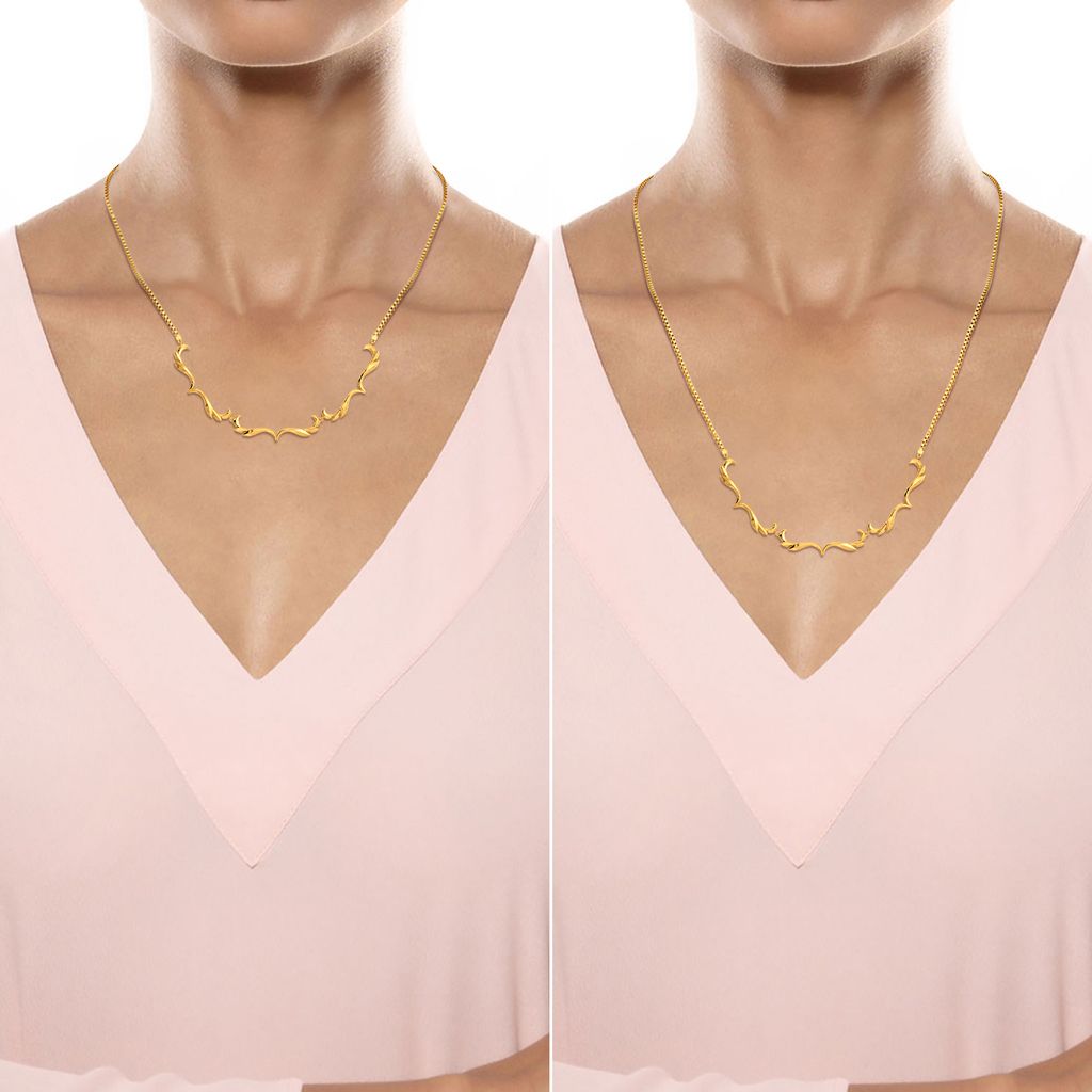 Victorian Chic Gold Necklaces