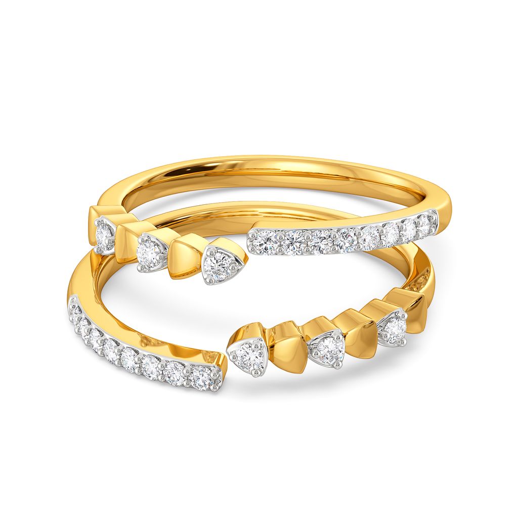 Line of Shine Diamond Rings alternate view 3