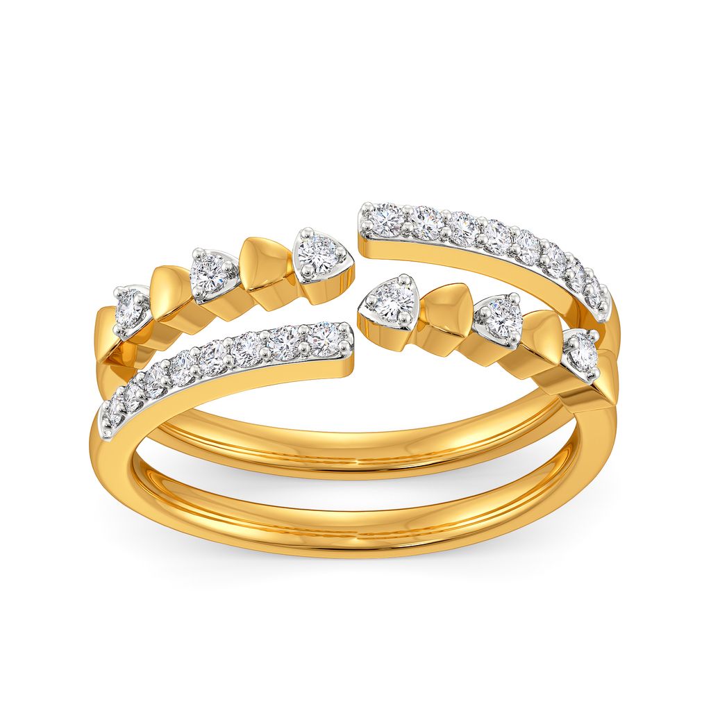 Line of Shine Diamond Rings alternate view 2