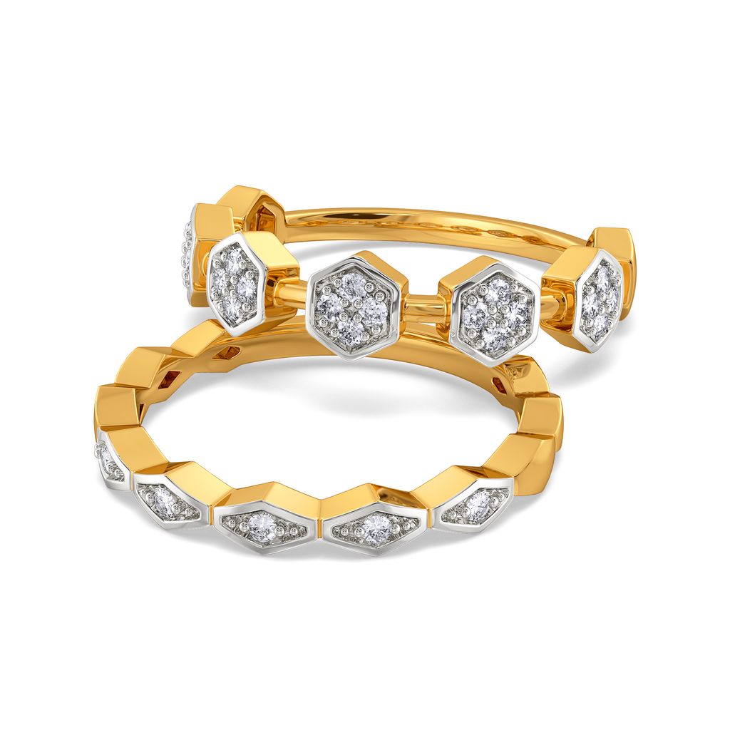 Dapper Twins Diamond Rings alternate view 2