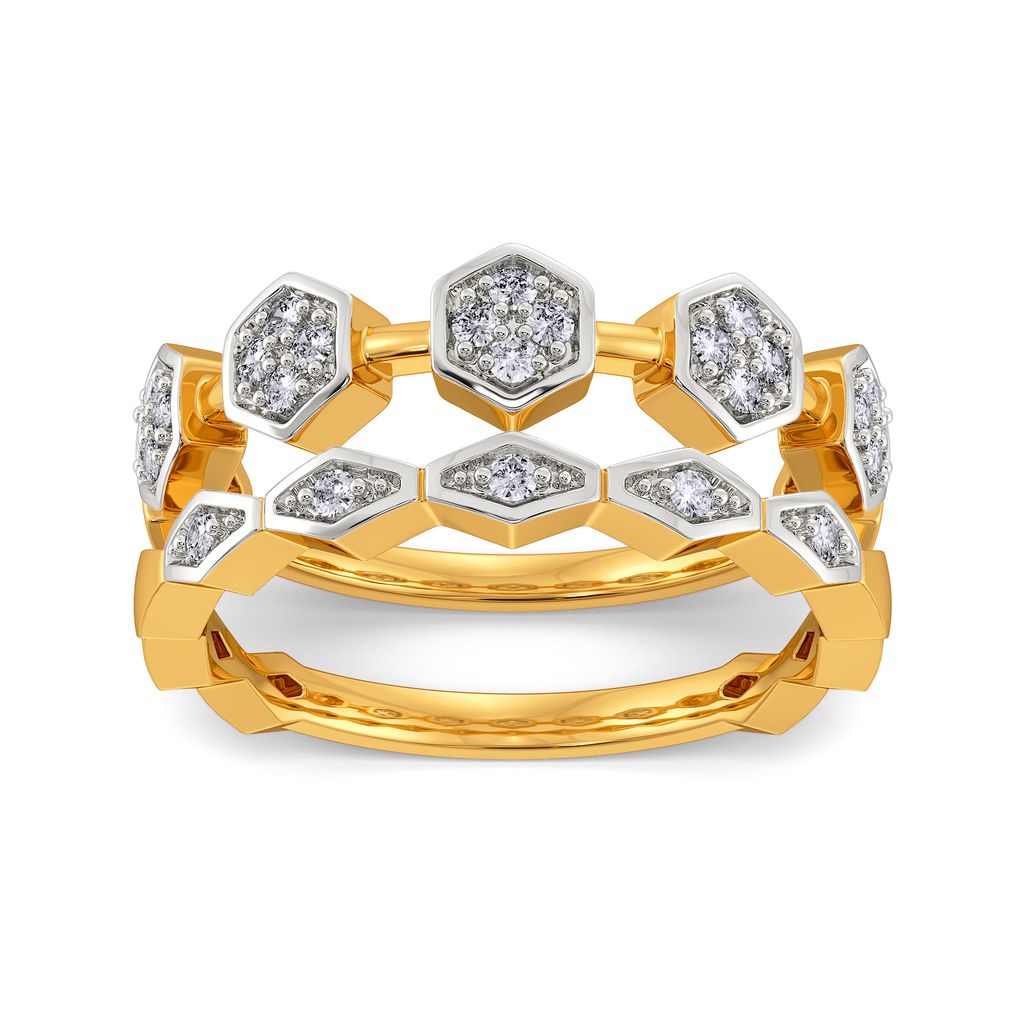 Dapper Twins Diamond Rings alternate view 3