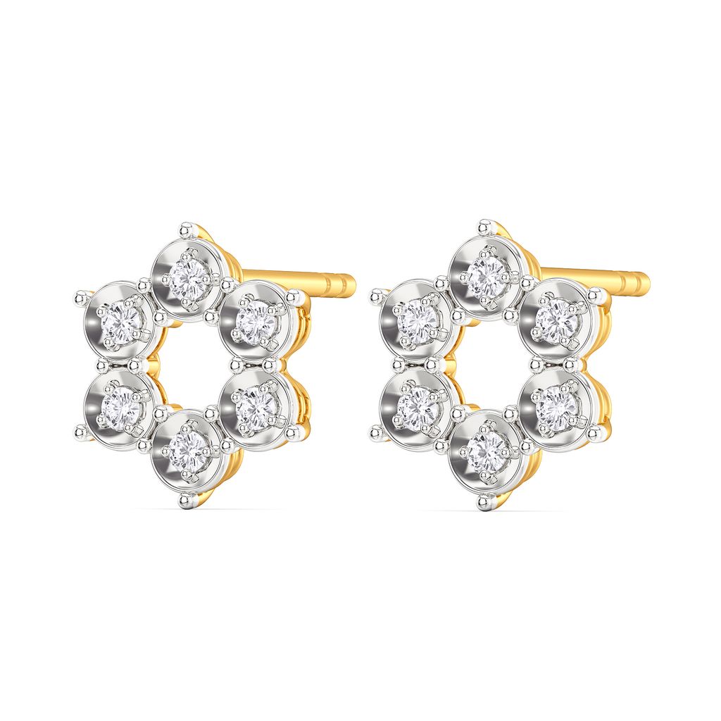 Classy Romance Diamond Earrings
