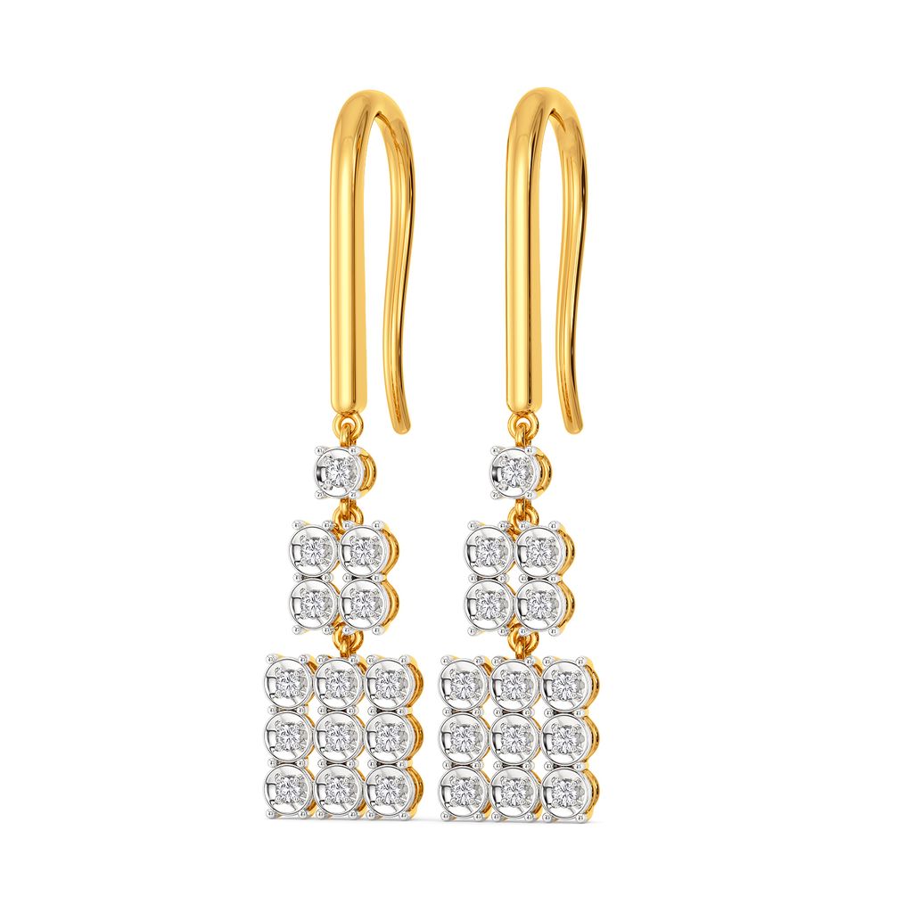 Pomp It Up Diamond Earrings