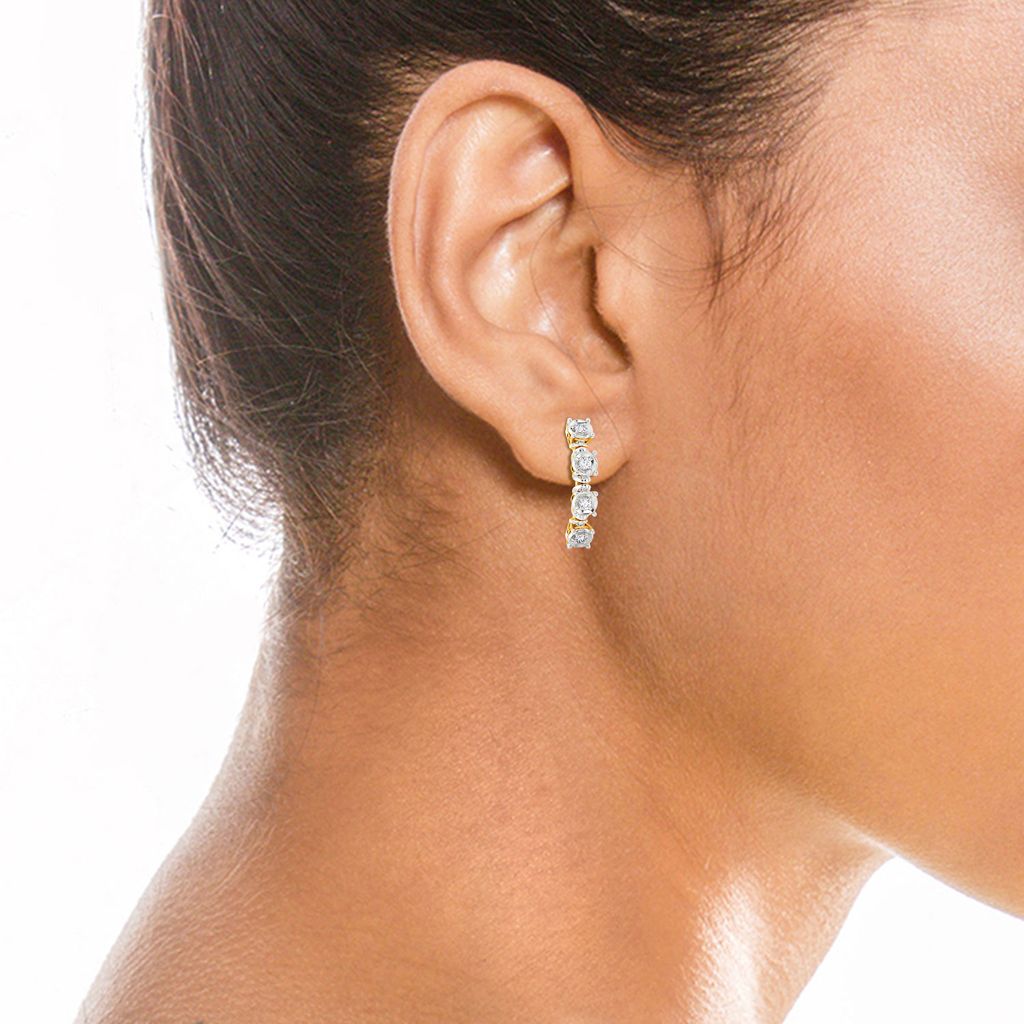 Dazzle Divine Diamond Earrings