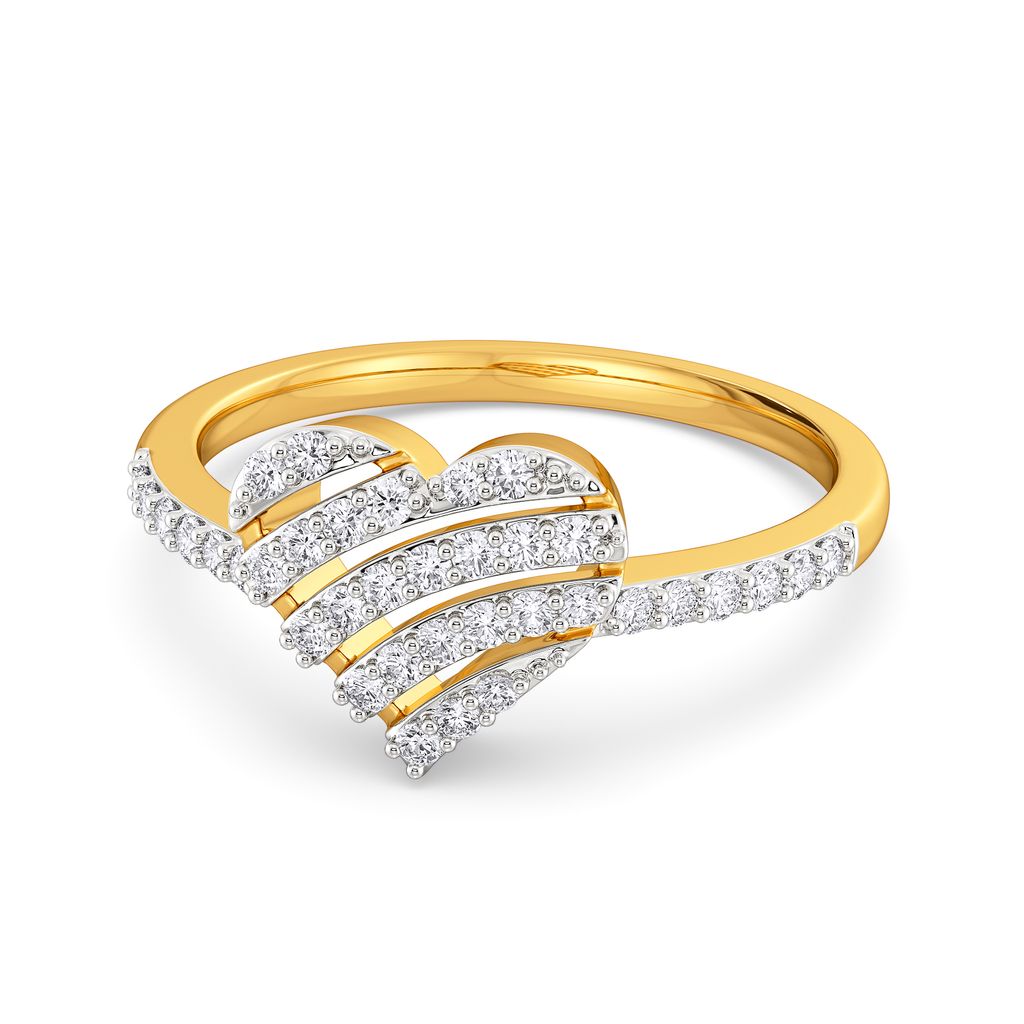 Heart O French Diamond Rings alternate view 2
