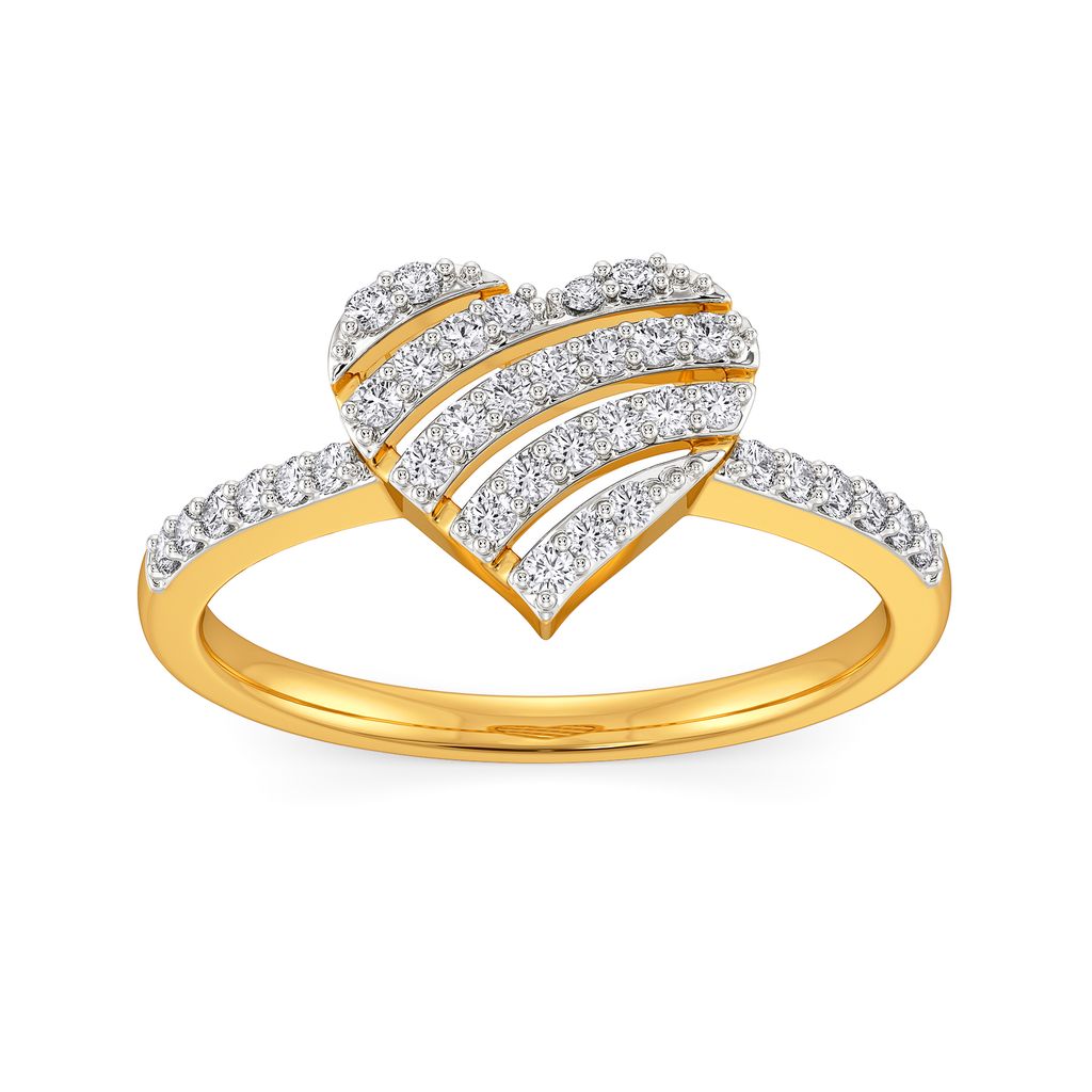 Heart O French Diamond Rings alternate view 3