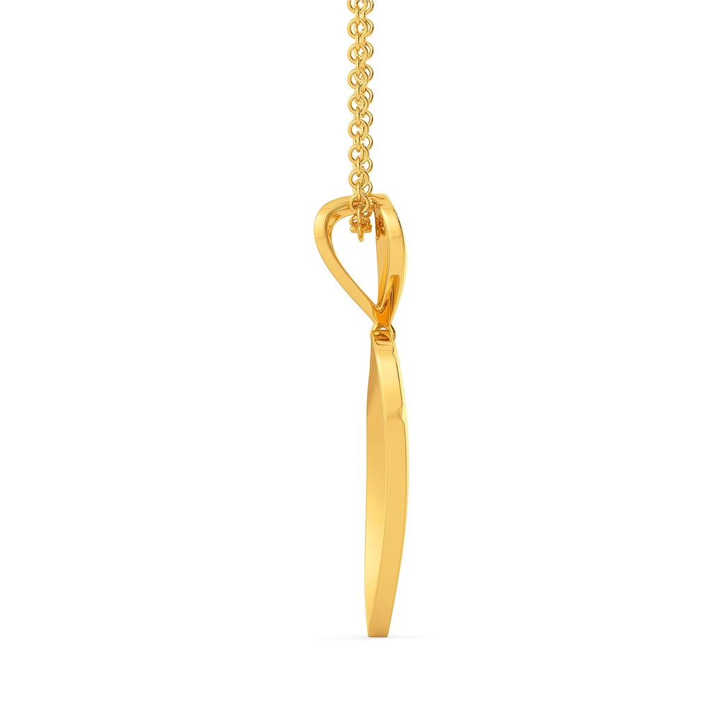 Flirty Fuchsia Gold Pendants