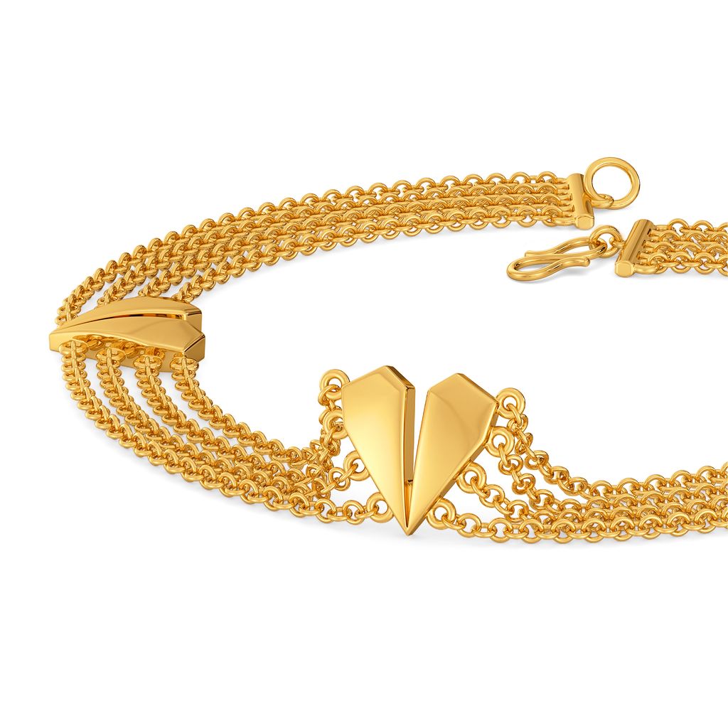 Love-struck Town Gold Bracelets
