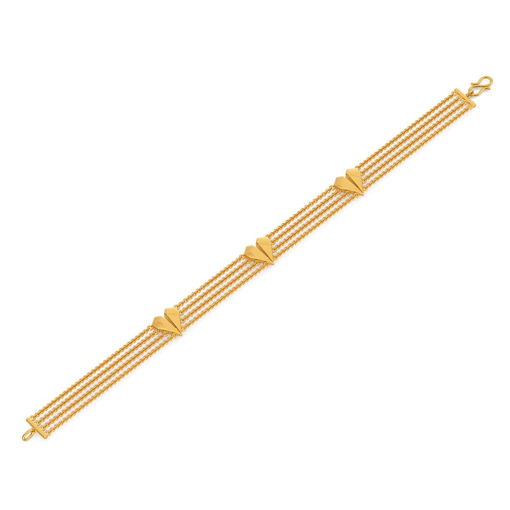 Love-struck Town Gold Bracelets