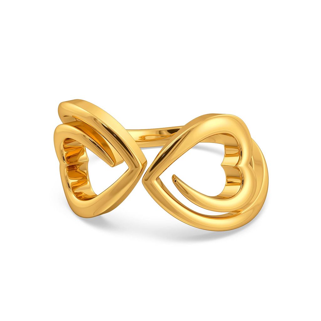 Mad About Fringe Gold Rings alternate view 3