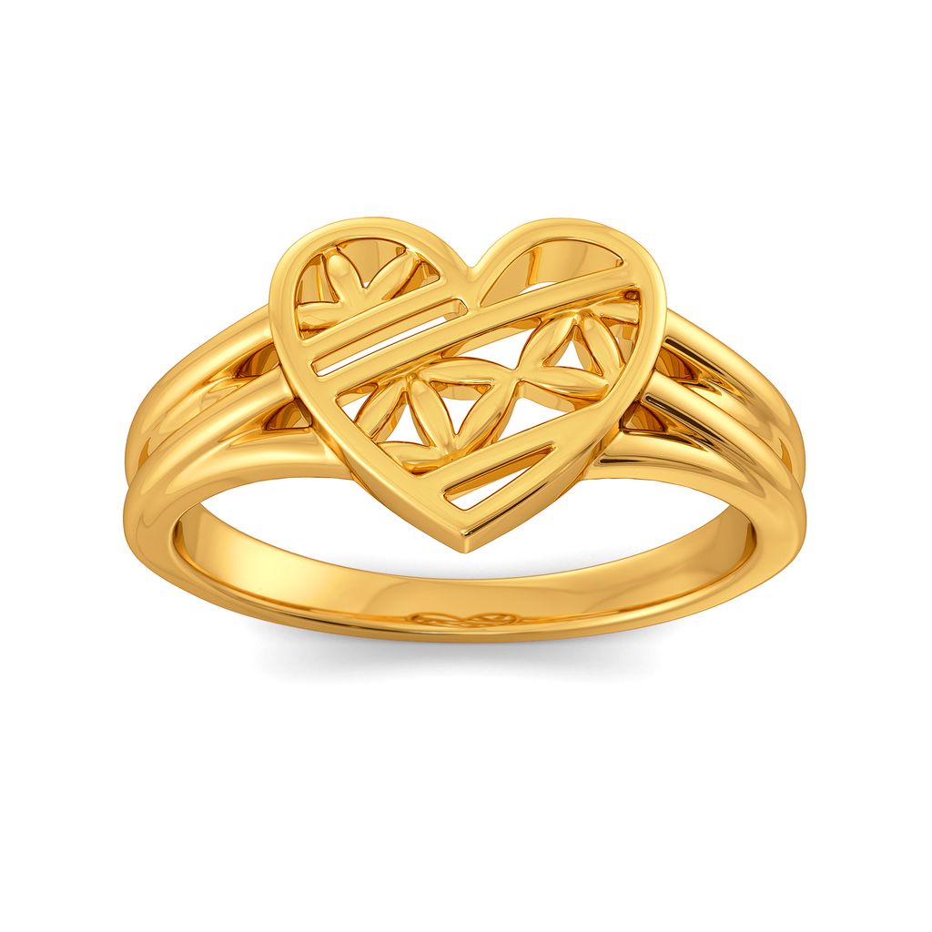 Bouquet Of Hearts Gold Rings alternate view 2