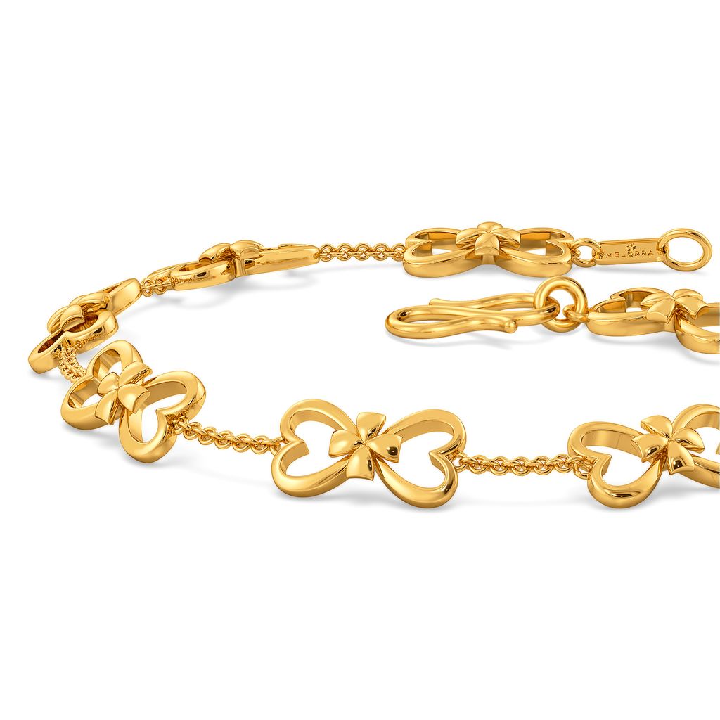 Love Blooms Gold Bracelets