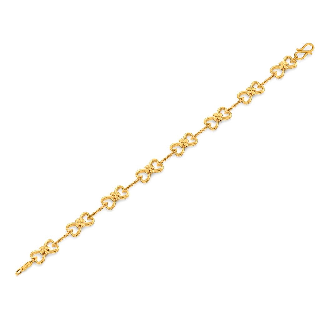 Love Blooms Gold Bracelets