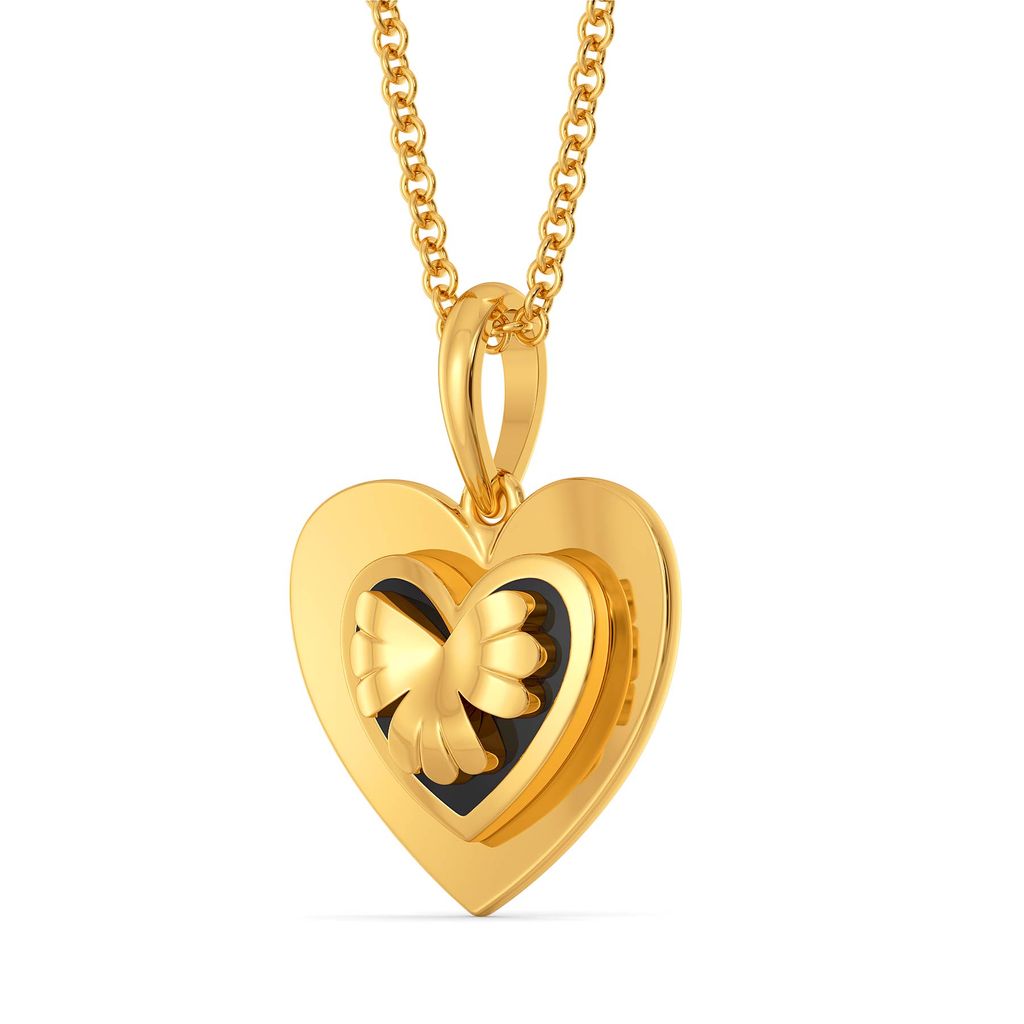 Shadow of the Heart Gold Pendants