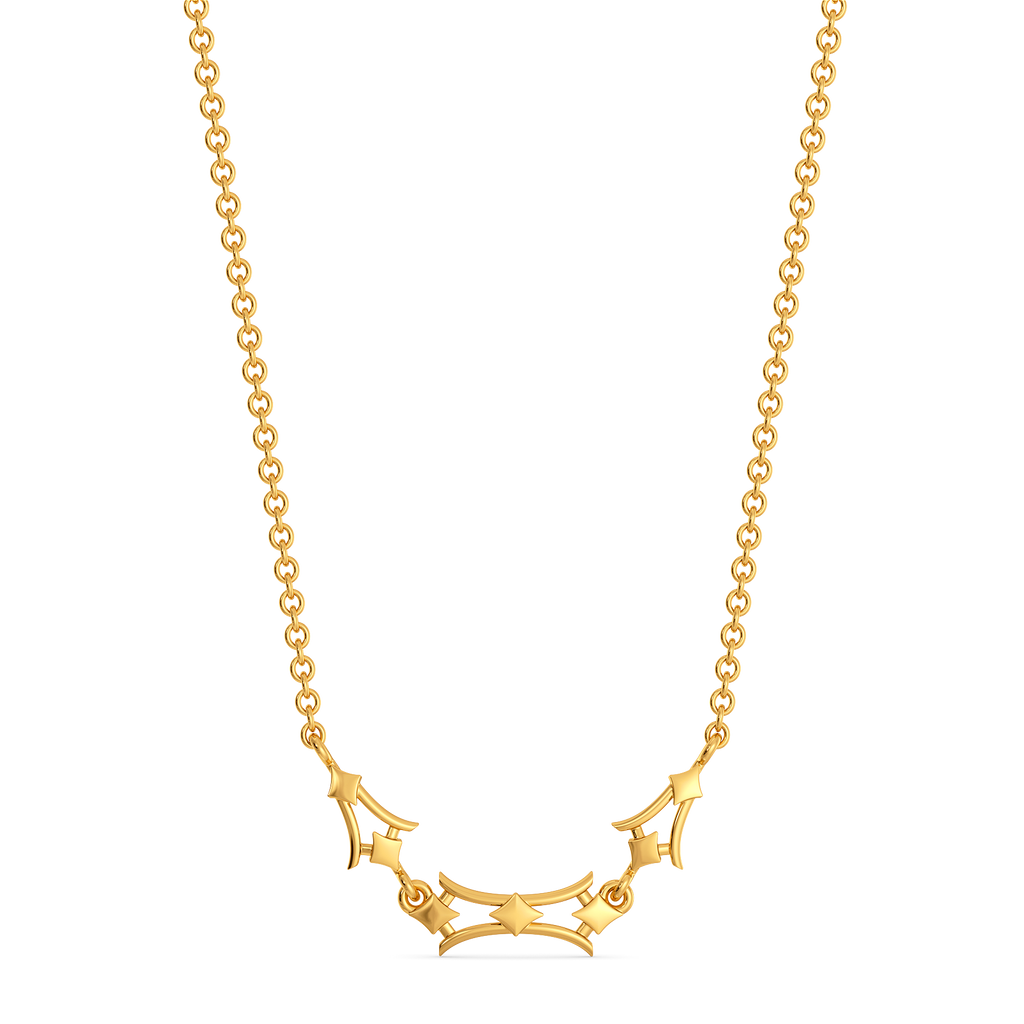 Cinched In Gold Necklaces