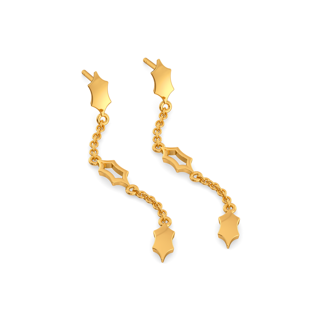 Add a Cinch Twist Gold Earrings