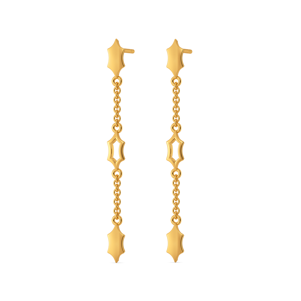 Add a Cinch Twist Gold Earrings