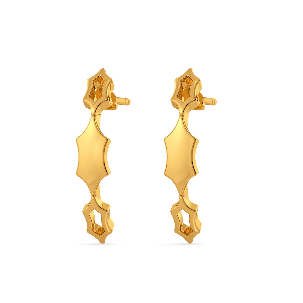 Add a Cinch Twist Gold Earrings