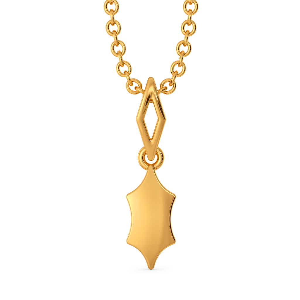 Add a Cinch Twist Gold Pendants