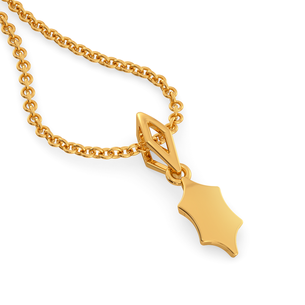 Add a Cinch Twist Gold Pendants