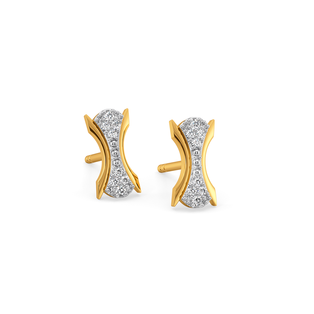 Hello Cinch  Diamond Earrings