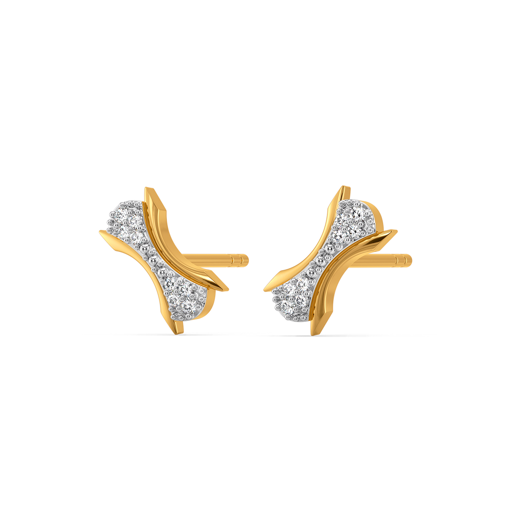 Hello Cinch  Diamond Earrings