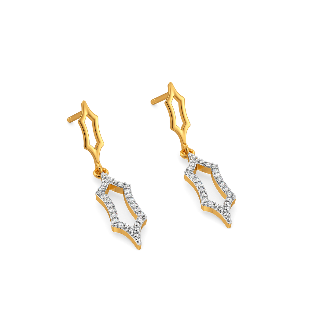Cinch Drama Diamond Earrings
