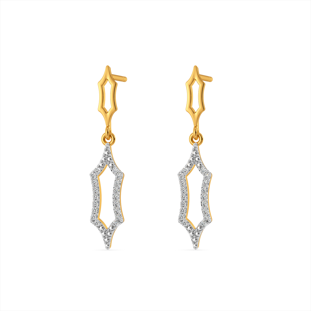 Cinch Drama Diamond Earrings