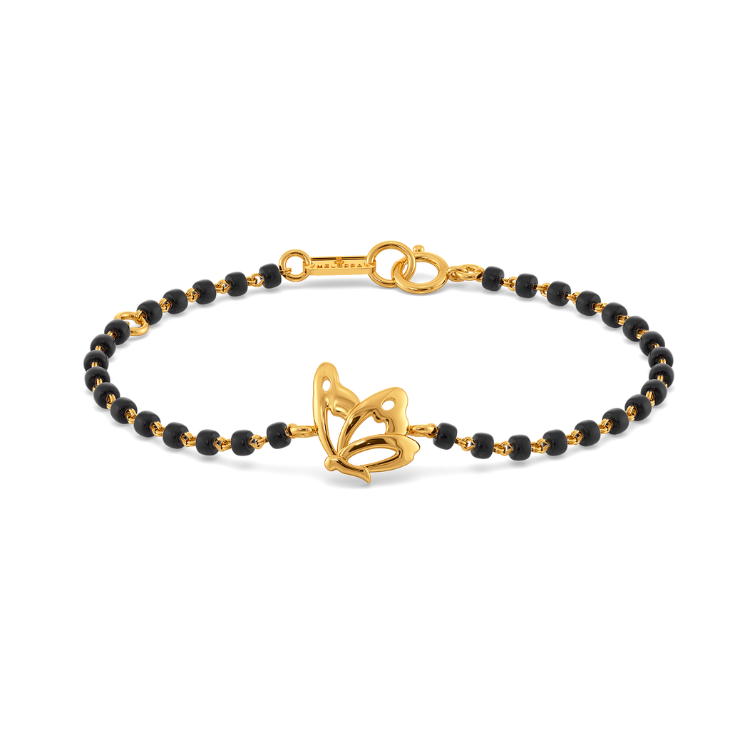 Butterfly Charm Gemstone Bracelets