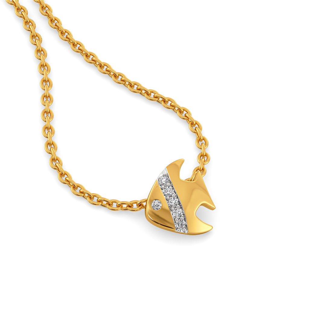 Magical Fish Diamond Pendants