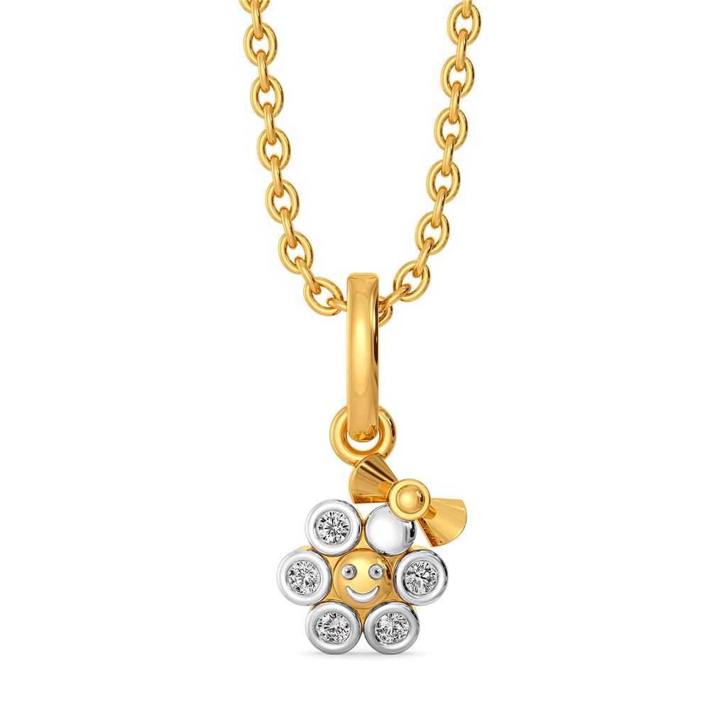 Little Bloom Diamond Pendants