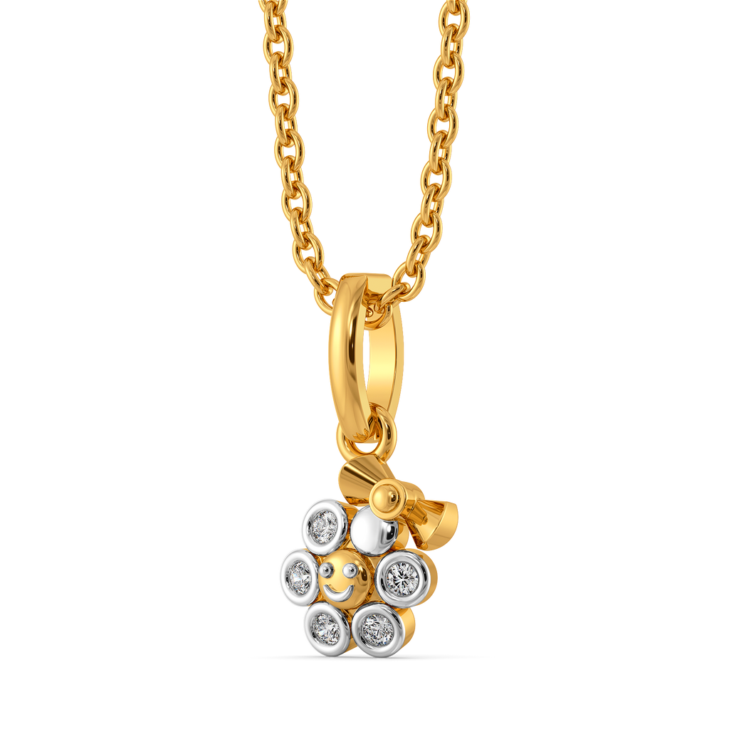 Little Bloom Diamond Pendants