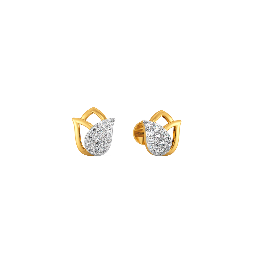 Dairy of a Daisy Diamond Earrings